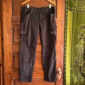 Cargo pants by Joe’s size 31 distressed black or charcoal color